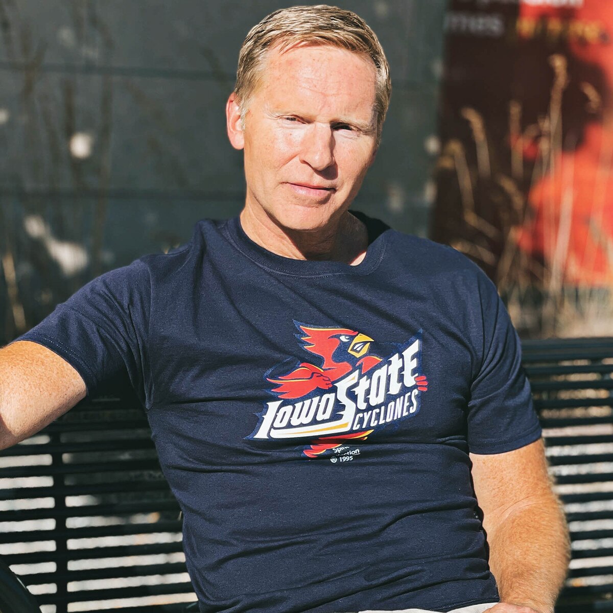 Champion® Spirit Collection Vintage Punching Cy Navy T-Shirt